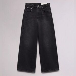 Rag & Bone Andi High-Rise Ankle Wide Leg Denim Jeans Size 27
